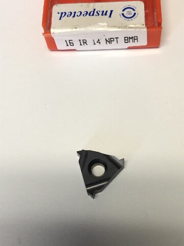 16IR 14NPT BMA LAYDOWN THREADING INSERT
