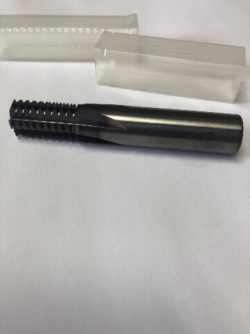 7/8-9 4 Flute Multi-Form Straight Flute TiAlN Coated Carbide Thread Mill