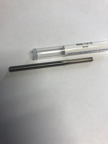 .1575" 4.0 mm CARBIDE CHUCKING REAMER