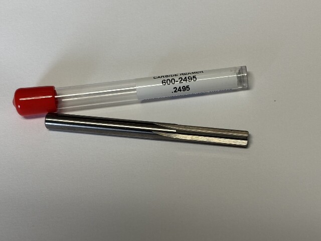 .2495" CARBIDE CHUCKING REAMER