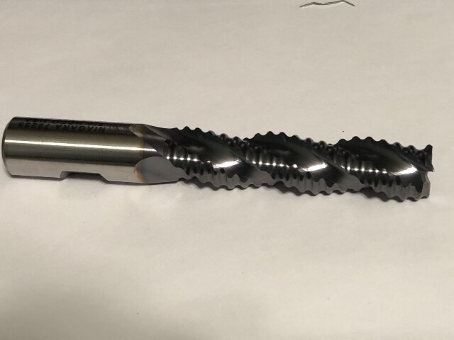 .750" 3/4" 3 FLUTE LONG LENGTH COBALT ROUGHING END MILL FOR ALUMINUM