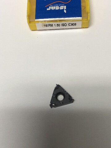 16IRM 1.50ISO IC908 LAYDOWN THREADING INSERT