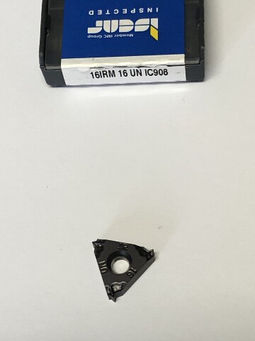 16IRM 16UN IC908 LAYDOWN THREADING INSERT