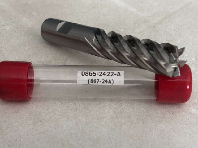 3/4" 6 FLUTE SINGLE END COBALT END MILL CENTER CUTTING 
