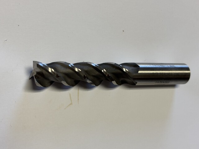 .625" 5/8" 3 FLUTE LONG LENGTH COBALT ROUGHING END MILL FOR ALUMINUM