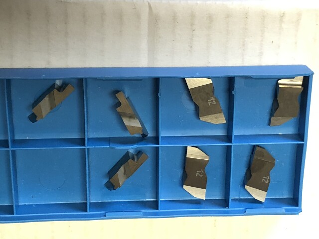 NG 3105L RS12 .105" TOP NOTCH STYLE GROOVING INSERTS PACK OF 6