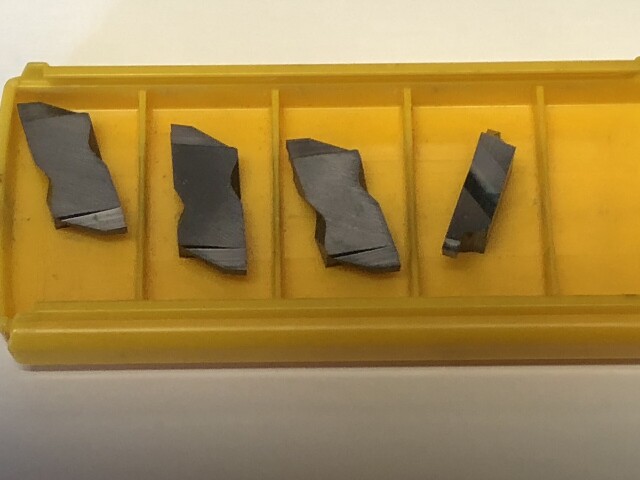 NG 3M225LK KC5025 .088" TOP NOTCH STYLE GROOVING INSERTS PACK OF 4