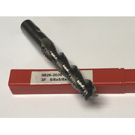 .625" 5/8" 3 FLUTE LONG LENGTH COBALT ROUGHING END MILL FOR ALUMINUM