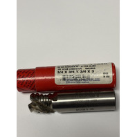 .750" 3/4" 3 FLUTE STUB LENGTH COBALT ROUGHING END MILL FOR ALUMINUM