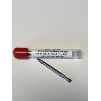 .1250" 1/8" 2 Flute Double End Stub Length Carbide End Mill