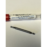 .0938" 3/32" 4 Flute Double End Stub Length Carbide End Mill