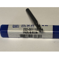 .1875" 3/16" 3 FLUTE SINGLE END REGULAR LENGTH CARBIDE BALL END MILL