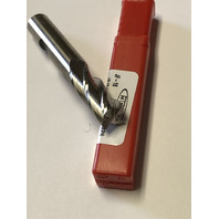 1/2" 4 Flute Single End High Speed Steel Center Cutting End Mill  1/2" X 1/2" X 1-1/4" X 3-1/4"