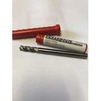 5/16" 4 FLUTE .020" CORNER RADIUS LONG CARBIDE END MILL 5/16" x 5/16" x 1" x 4"