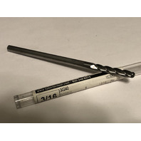 3/16" 4 Flute Single End Extra Long Carbide End Mill