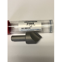 1" 90 Degree High Speed Steel Single Flute Countersink Made in USA!!