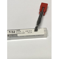7/32" 2 FLUTE SINGLE END CARBIDE END MILL 7/32" x 5/8" x 1/4" x 2-1/2"