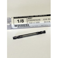 1/8" 4 Flute Double End Stub Length TiAlN Coated Carbide End Mill