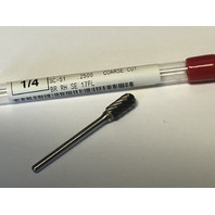 SC-51 CARBIDE BURR 1/4" CYLINDER SHAPE BALL END
