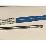 1/4" 2 Flute Single End Extra Long Reach Carbide End Mill 2-1/8" Relieved Shank