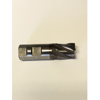 .750" 3/4" 5 Flute Cobalt Fine Pitch Stub Length TiCN Coated Roughing End Mill