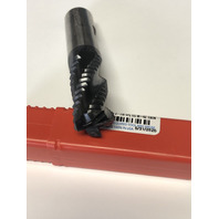 3/4" 4 Flute Coarse Pitch Center Cutting Cobalt TiAlN Coated Roughing End Mill