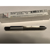 M8 X 1.25 D5 HIGH SPEED STEEL 2 FLUTE SPIRAL POINT PLUG TAP