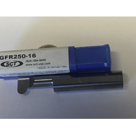 1/2" SOLID CARBIDE FULL RADIUS GROOVING TOOL .250" WIDE