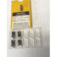 NG 3062L K68 .062" TOP NOTCH STYLE GROOVING INSERTS PACK OF 5