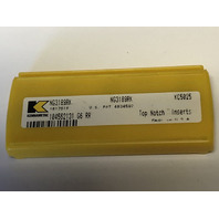 NG 3189RK KC730 .189" TOP NOTCH STYLE GROOVING INSERTS PACK OF 5