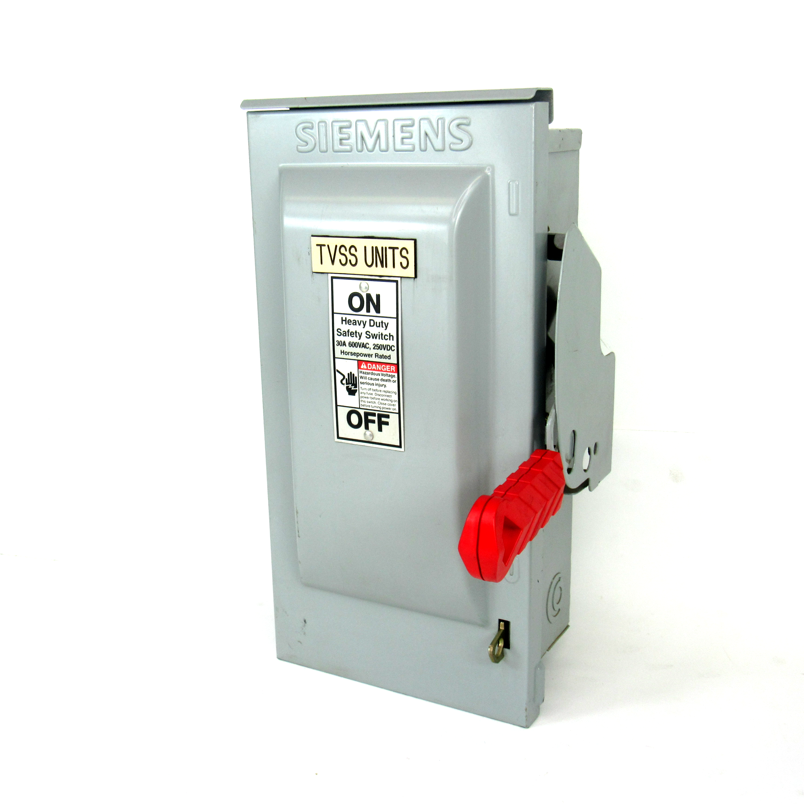Siemens HF361R Safety Disconnect Switch, 600V AC, 3-Phase