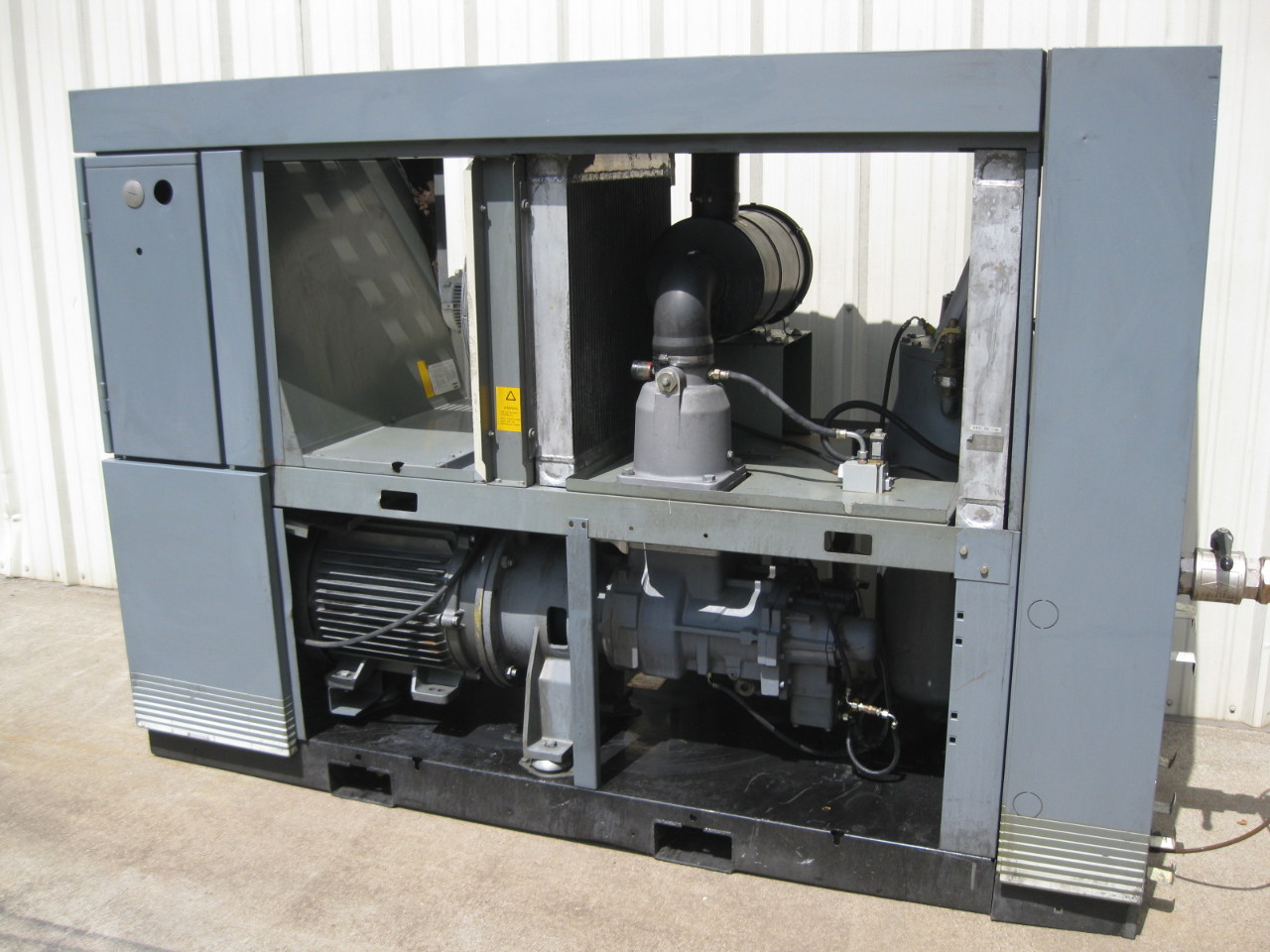 Atlas Copco GA55 Rotary Screw Air Compressor 75 Hp 352 CFM 125 PSI | eBay