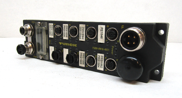 Turck FGEN-IM16-4001 Multi-Protocol I/O Module for Ethernet ...
