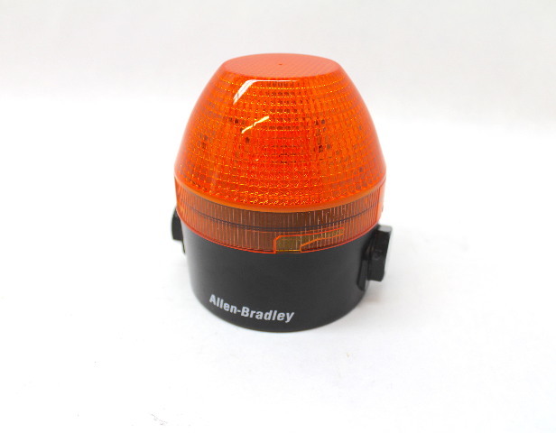 Allen Bradley 855BS-ABS Amber 90mm LED Steady/Flashing Beacon Lamp