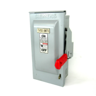 Siemens HF361R Safety Disconnect Switch, 600V AC, 3-Phase