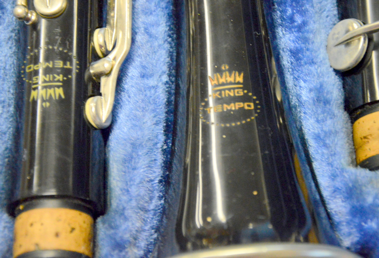 King Tempo Bb with Case Pre Owned, in very good shape