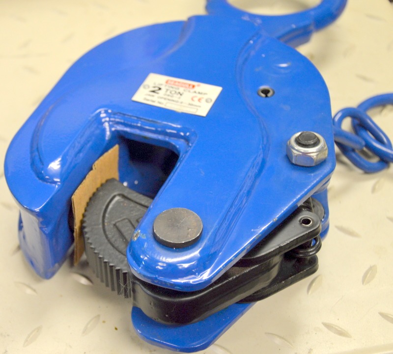 Seagull 2 Ton Vertical Lifting Clamp DSQ2 Jaw opening 030mm