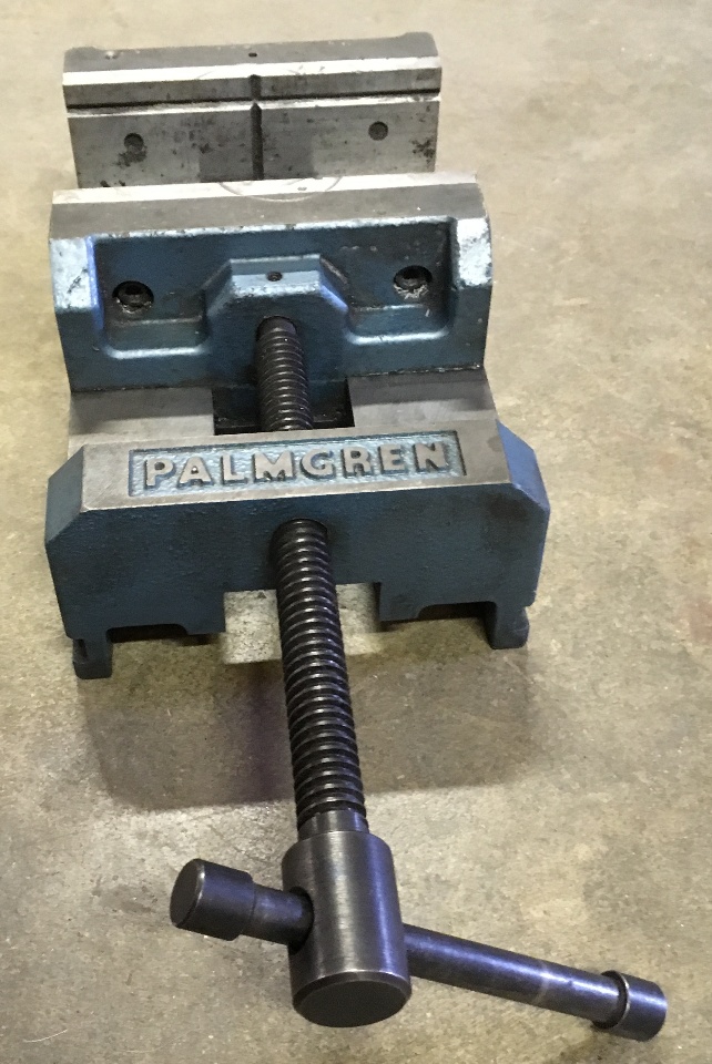 PALMGREN Machinist, Metalworking, Drill Press Vice, 6 inch Max Jaw