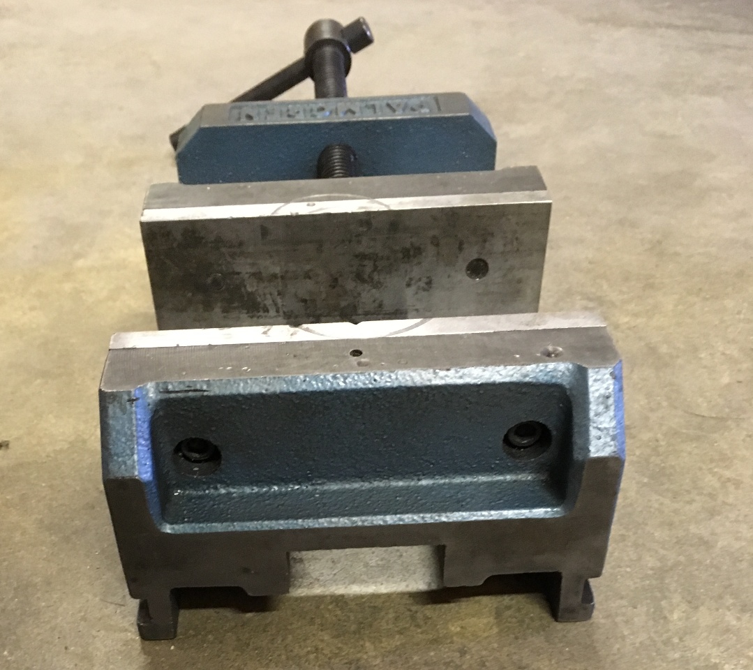 PALMGREN Machinist, Metalworking, Drill Press Vice, 6 inch Max Jaw