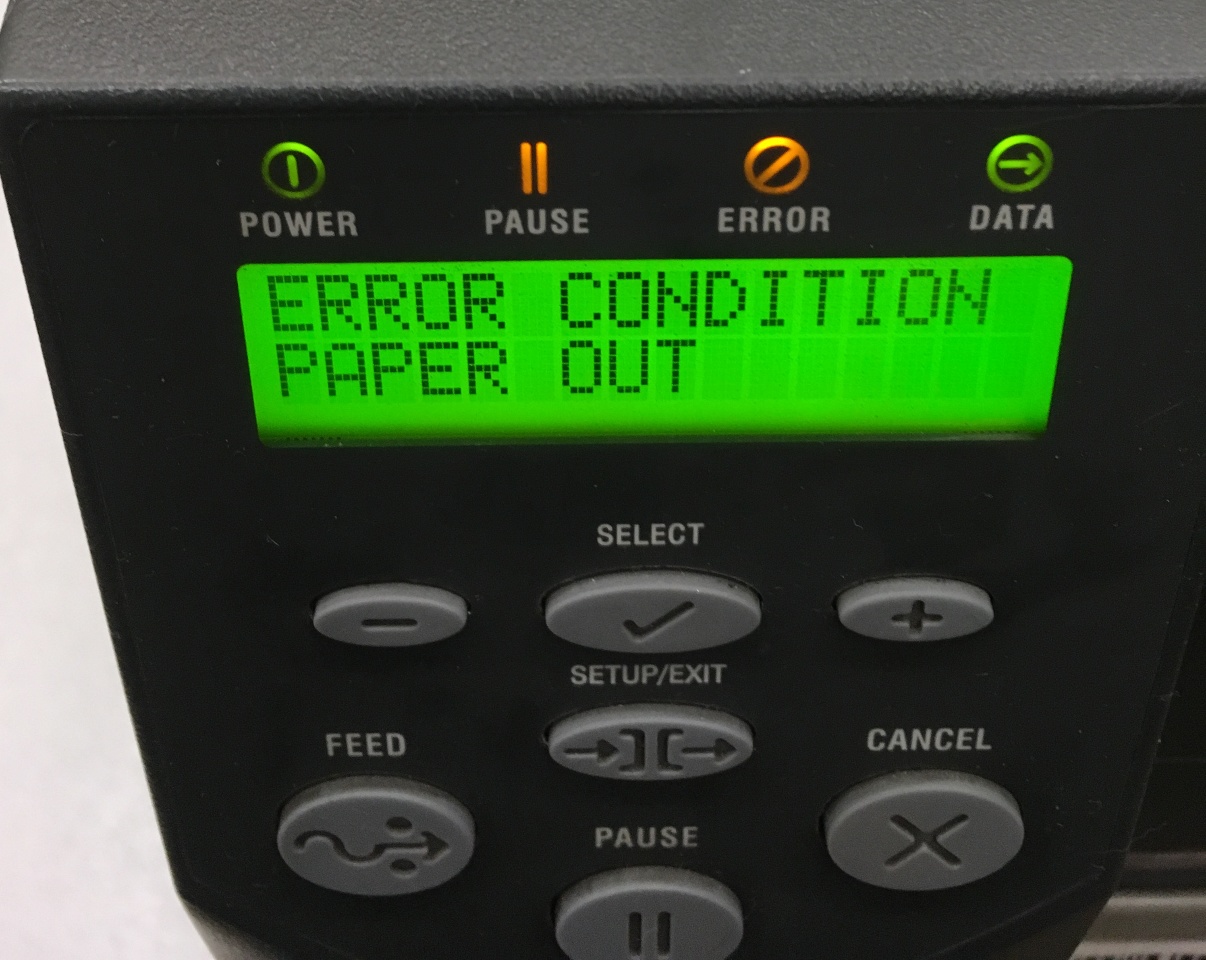 Zebra Z4Mplus Thermal/ Postal Labels/ Barcode Printer Z4M0020010000