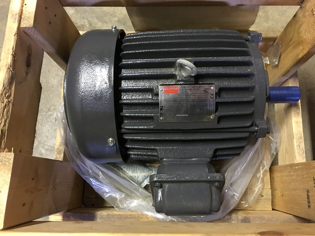 Dayton 2MXU7 Industrial Motor 5 hp 208230/460 1745rpm Daves