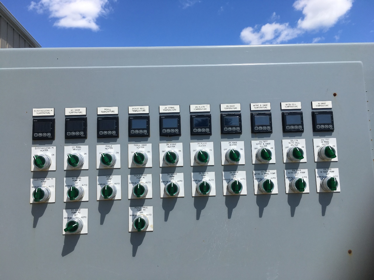 LARGE 3 Door, Hoffman Industrial Control Panel/Enclosure 72" H x 119" W