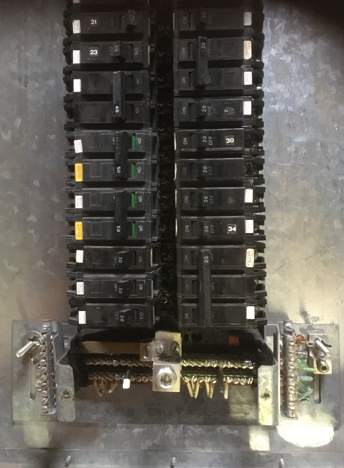 General Electric NLAB Style 5 Main Breaker Panel 225AMP, 120/208V, 3P