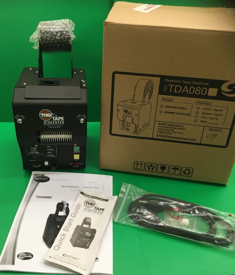 TDA080 ELECTRIC / Automatic Tape Dispensers Daves Industrial Surplus LLC