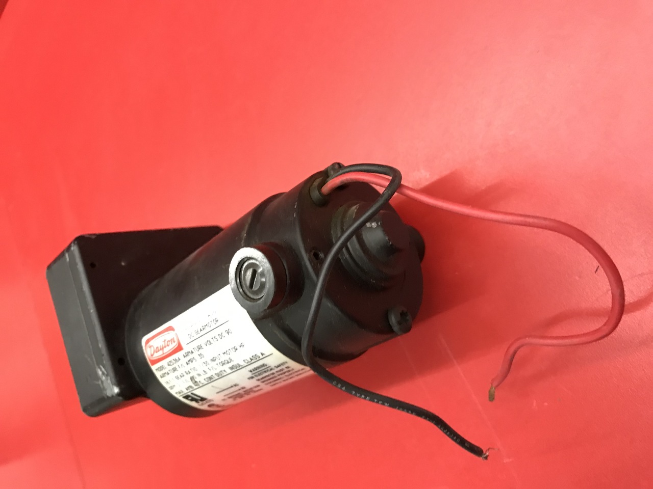 Dayton/ Permanent DC Gearmotor, Model 4Z536A Daves Industrial