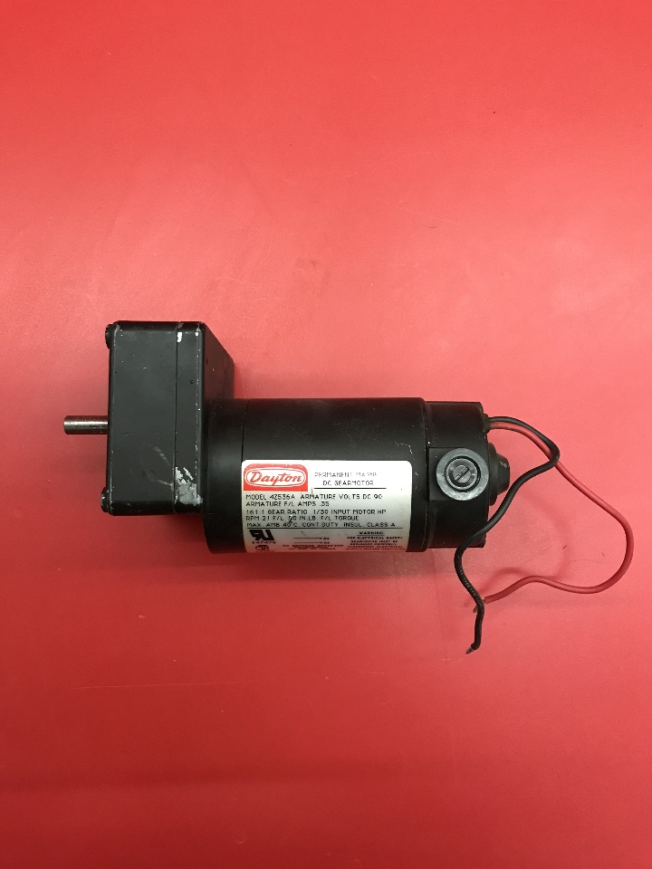 Dayton/ Permanent DC Gearmotor, Model 4Z536A Daves Industrial