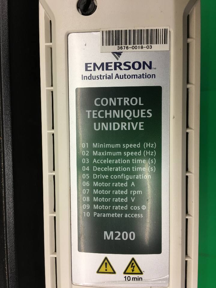 Emerson Control Techniques Unidrive M2006400420A 30 HP Daves