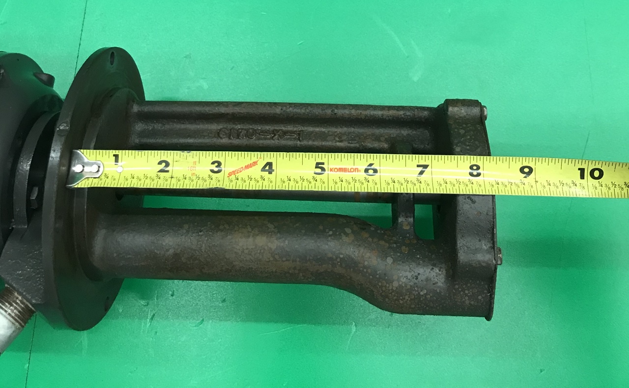 Gusher Pump, Model SP3XLONG, w/ Ruthman Machinery Motor .1 HP, 3450