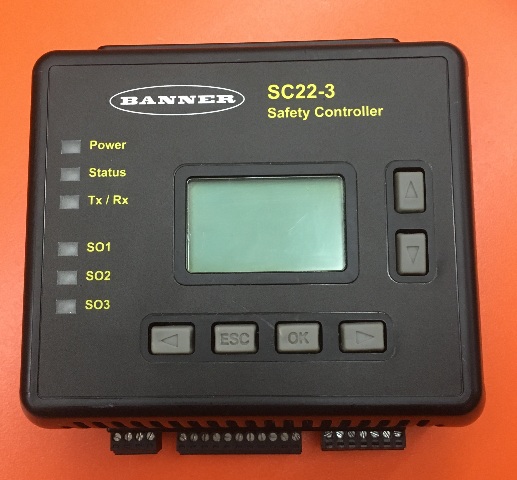 Banner SC22-3 Safety Controller Single-Output Interface Module
