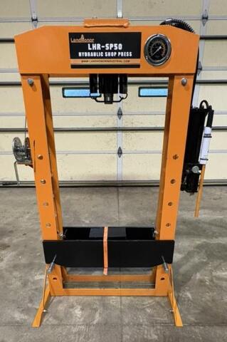 LandHonor 50 Ton Hydraulic Shop Press LHR-SP50